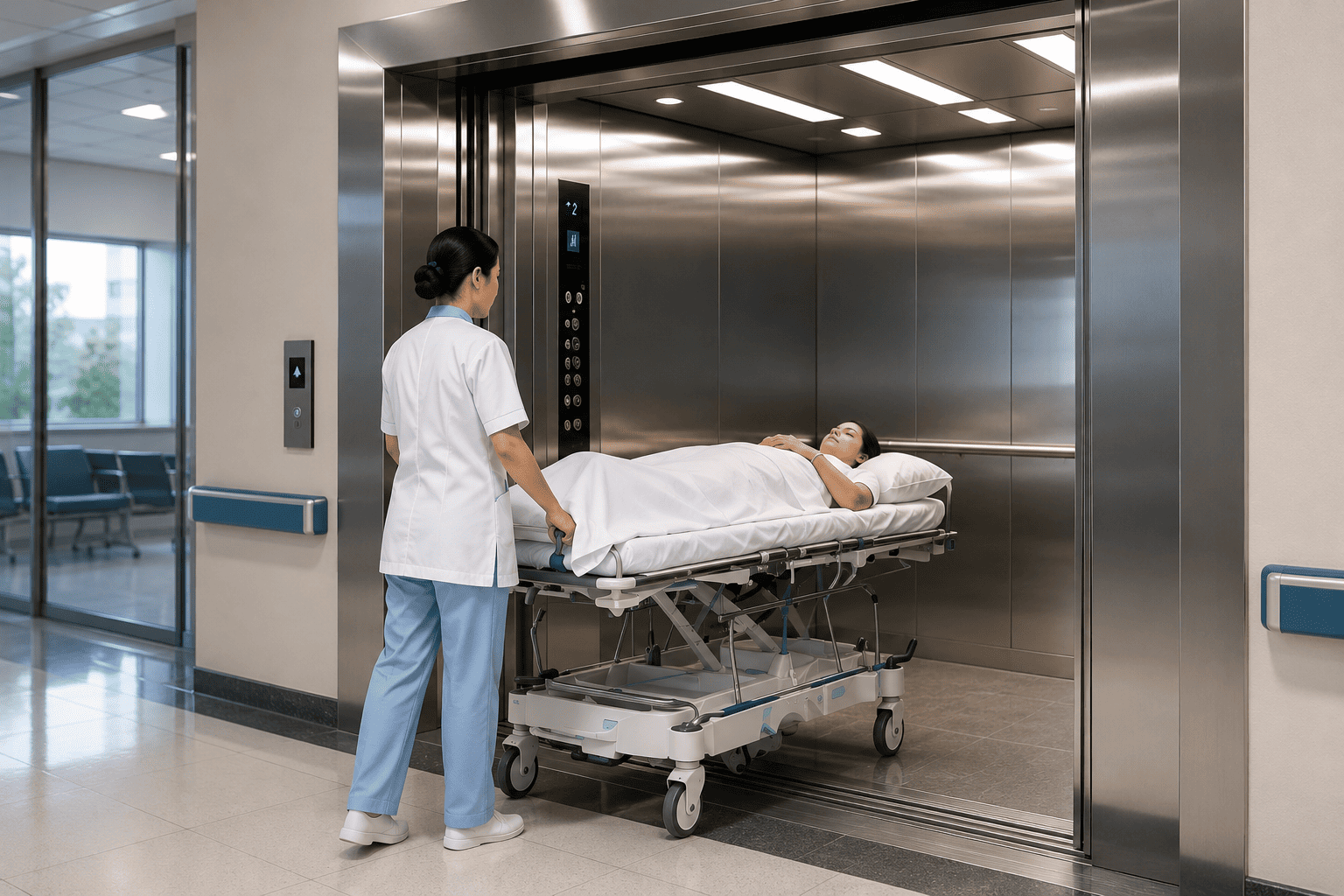 Hospital Elevator